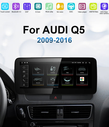 OEM Look Digital Cockpit Compatible with Audi Q5 (2009-2016) - 10.25-inch touchscreen + Wireless CarPlay