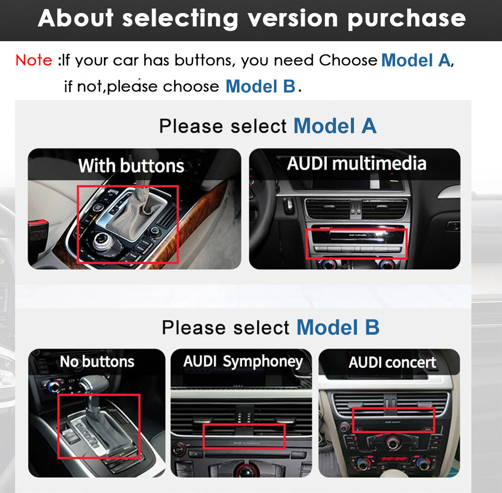 OEM Look Digital Cockpit Compatible with Audi Q5 (2009-2016) - 10.25-inch touchscreen + Wireless CarPlay