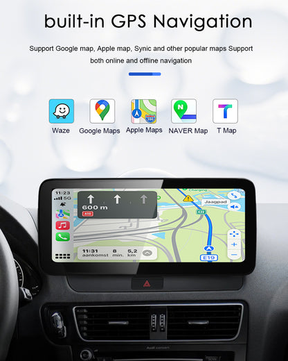 OEM Look Digital Cockpit Compatible with Audi Q5 (2009-2016) - 10.25-inch touchscreen + Wireless CarPlay