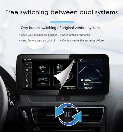 OEM Look Digital Cockpit Compatible with Audi Q5 (2009-2016) - 10.25-inch touchscreen + Wireless CarPlay