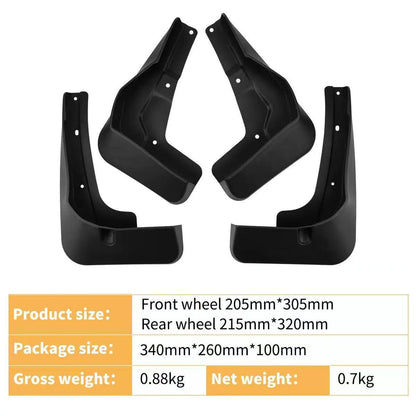 Toyota RAV4 Mud Flaps, Car Mudguard Fender Splash Guards for Toyota RAV4 2016-2019