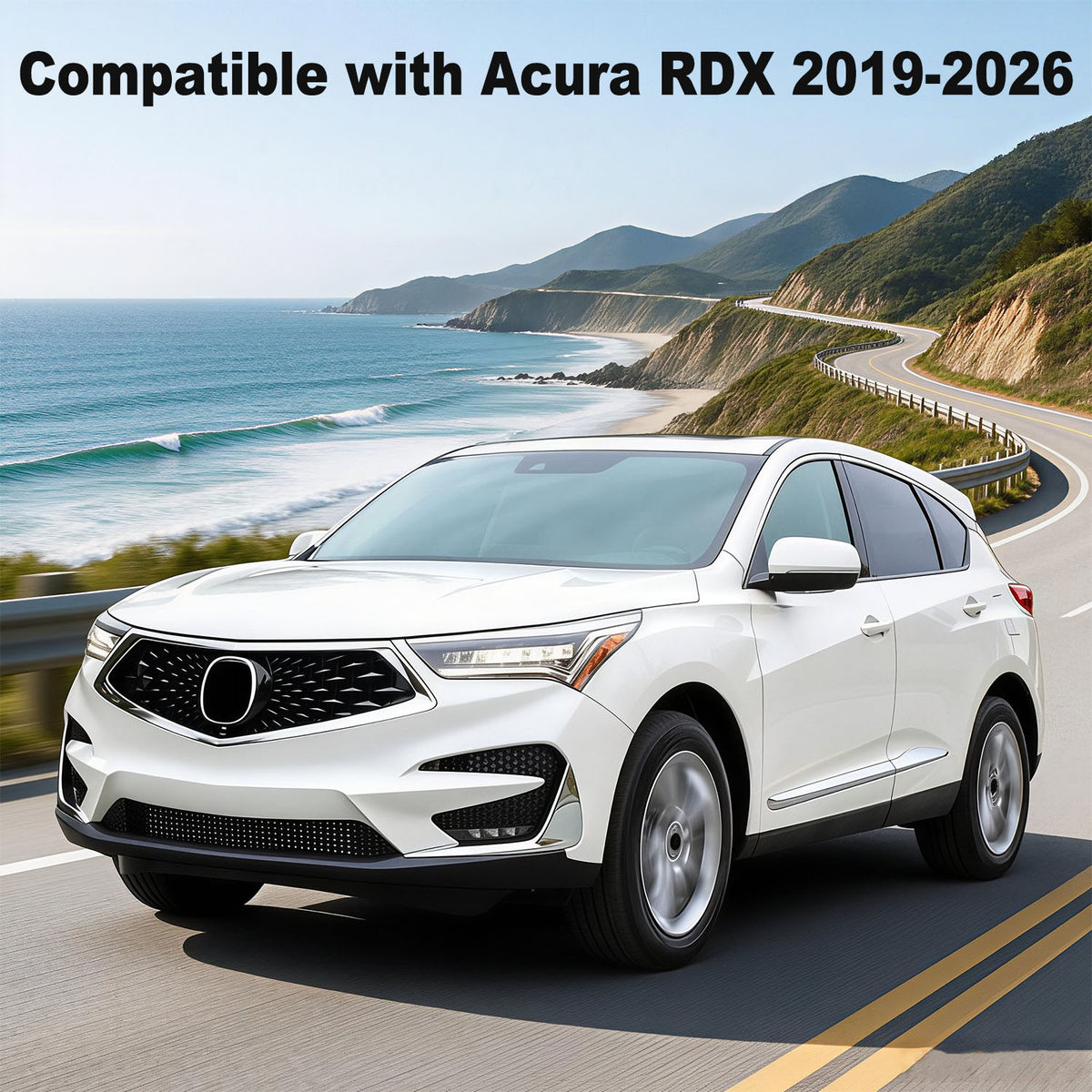 Mud Flaps Splash Guard Compatible with Acura RDX 2019-2026, OEM Style Car Mudguard