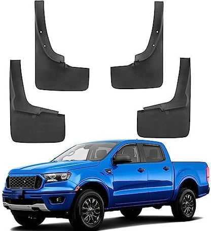 Ford Ranger Mud Flaps, Car Mudguard Fender Splash Guards for Ford Ranger 2019-2025
