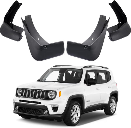 OEM Style Mud Flaps Compatible with Jeep Renegade (2015-2024) - OEM Style