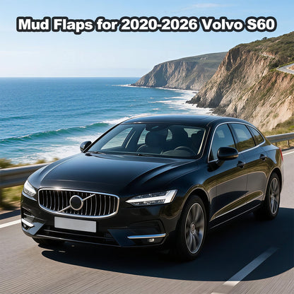 Upgraded Mud Flaps Custom Fit for Volvo S60 2020-2025