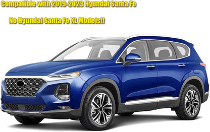 Car Mudguard Fender Mud Flaps Splash Guards for 2019-2023 Hyundai Santa Fe (No Hyundai Santa Fe XL Models)