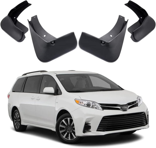 Toyota Sienna Mud Flaps, Car Mudguard Fender Splash Guards for Toyota Sienna 2018-2020