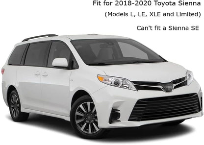 Toyota Sienna Mud Flaps, Car Mudguard Fender Splash Guards for Toyota Sienna 2018-2020