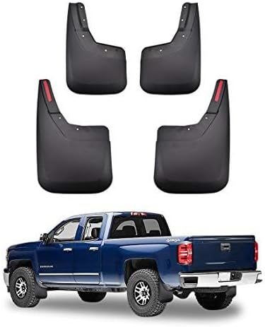 OEM Style Mud Flaps Compatible with Chevrolet Silverado (2015-2018) - OEM Style