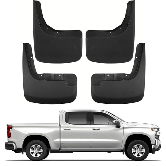 OEM Style Mud Flaps Compatible with Chevrolet Silverado 1500(2019-2025) - OEM Style