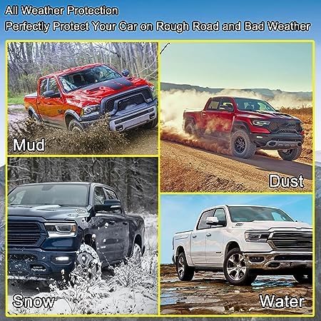OEM Style Mud Flaps Compatible with Chevrolet Silverado (2015-2018) - OEM Style