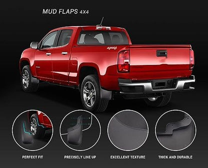 OEM Style Mud Flaps Compatible with Chevrolet Silverado 1500(2019-2025) - OEM Style