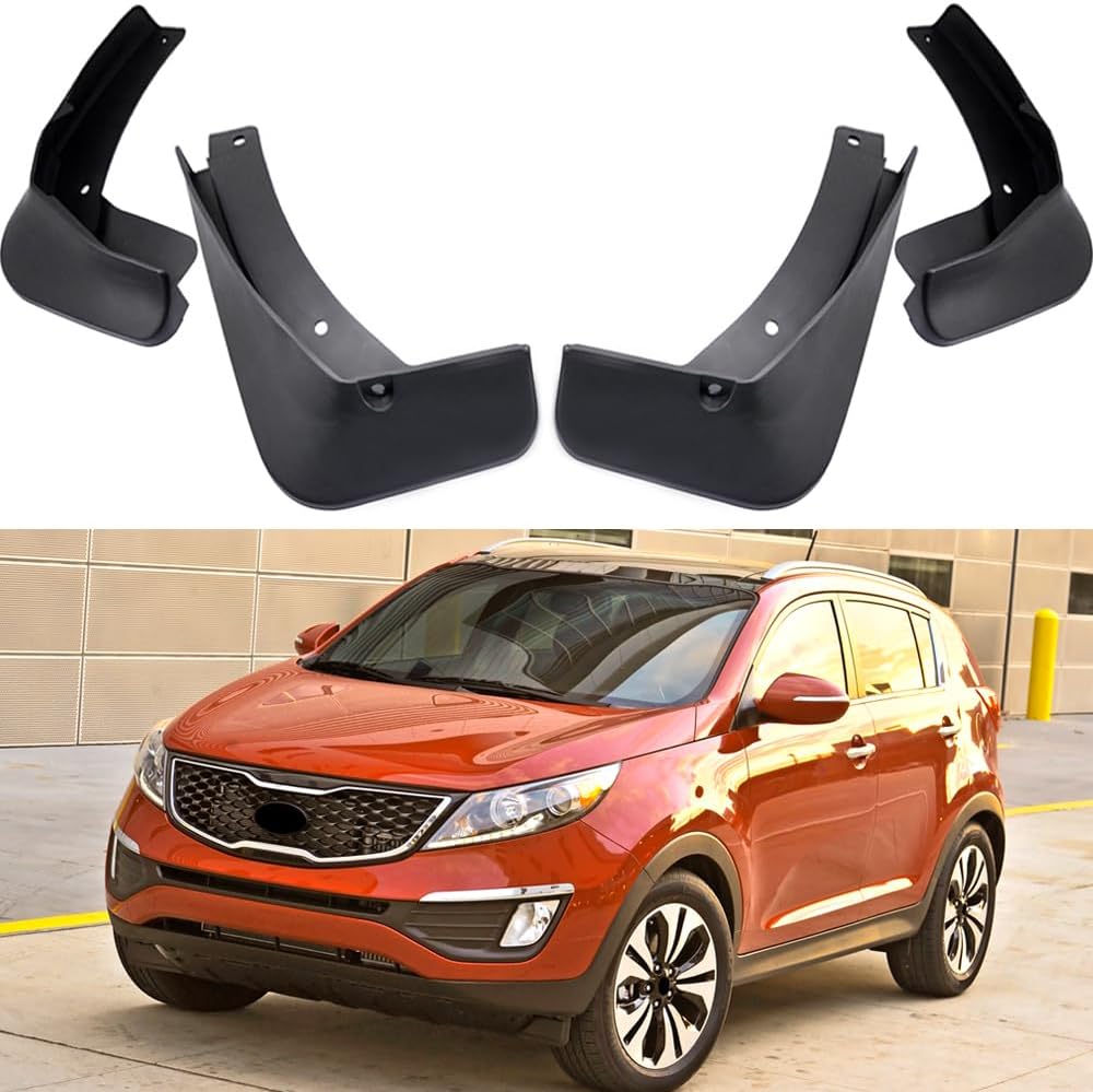OEM Style Mud Flaps Compatible with Kia Sportage (2011-2016) - OEM Style