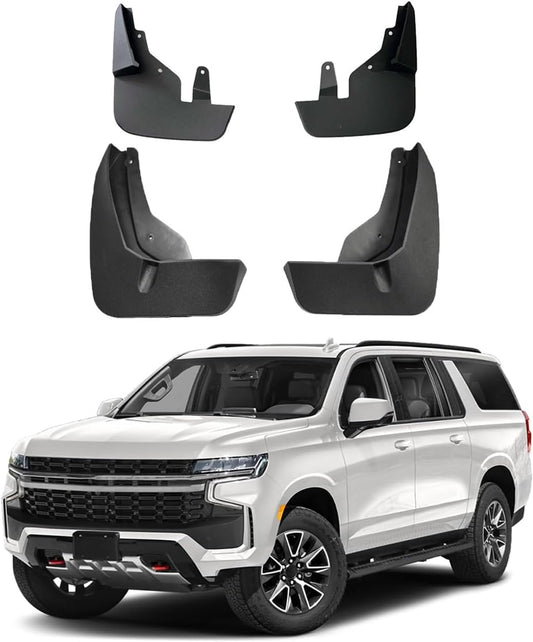 OEM Style Mud Flaps for Chevrolet Tahoe (2021-2025) with Electric Running Boards - OEM Style