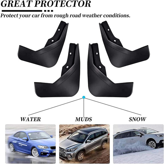 OEM Style Mud Flaps for Chevrolet Tahoe (2021-2025) with Electric Running Boards - OEM Style