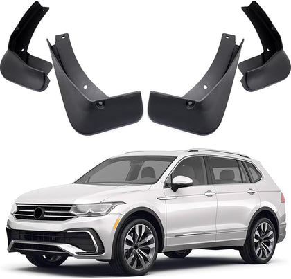 OEM Style Mud Flaps Compatible with Volkswagen Tiguan (2018-2024) - OEM Style