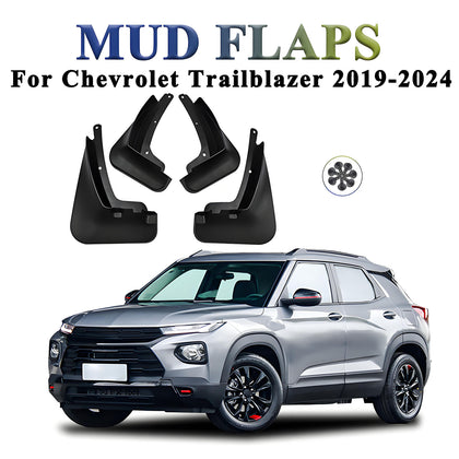 Mud Flaps Mud Guards Custom Fit for Chevy Trailblazer 2021-2024