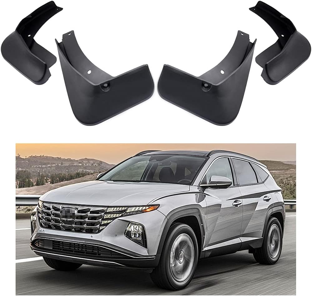 Car Mudguard Fender Mud Flaps Splash Guards for Hyundai Tucson 2022-2025, 4pcs Mud Guard Kit