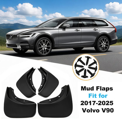 Mud Flaps Mud Guards Custom Fit for Volvo V90 2017-2025