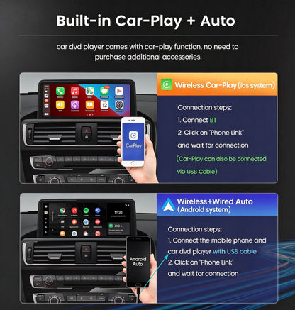2013–2018 BMW X5 10.25" Digital Cockpit Android Car Multimedia IPS Touchscreen, OEM Style