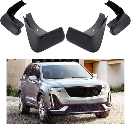 OEM Style Mud Flaps Compatible with Cadillac XT6 (2020-2024) - OEM Style