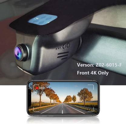 UHD 2160P 4K Dash Cam for Land Rover Range Rover 2010-2017, Built-in WiFi & APP, 64GB Card