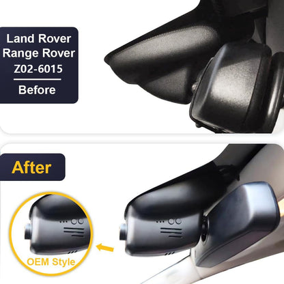 UHD 2160P 4K Dash Cam for Land Rover Range Rover 2010-2017, Built-in WiFi & APP, 64GB Card