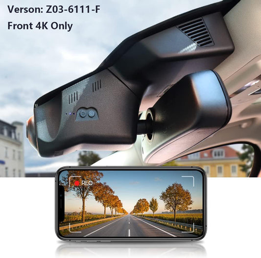4K Dash Cam for Land Rover Range Rover 2018-2022, Built-in WiFi & APP, Loop Recording G-Sensor, Plug & Play, 64GB Card
