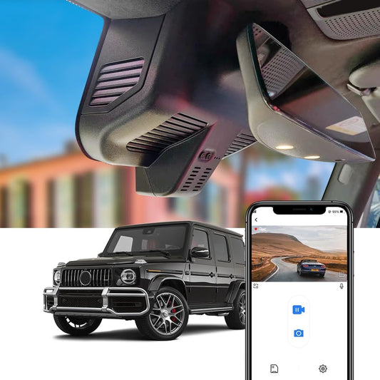 Mercedes-Benz G-Class 4K Dash Cam (2019-2024), OEM Look UHD 2160P Dash Cam with 64GB Card/128GB Card