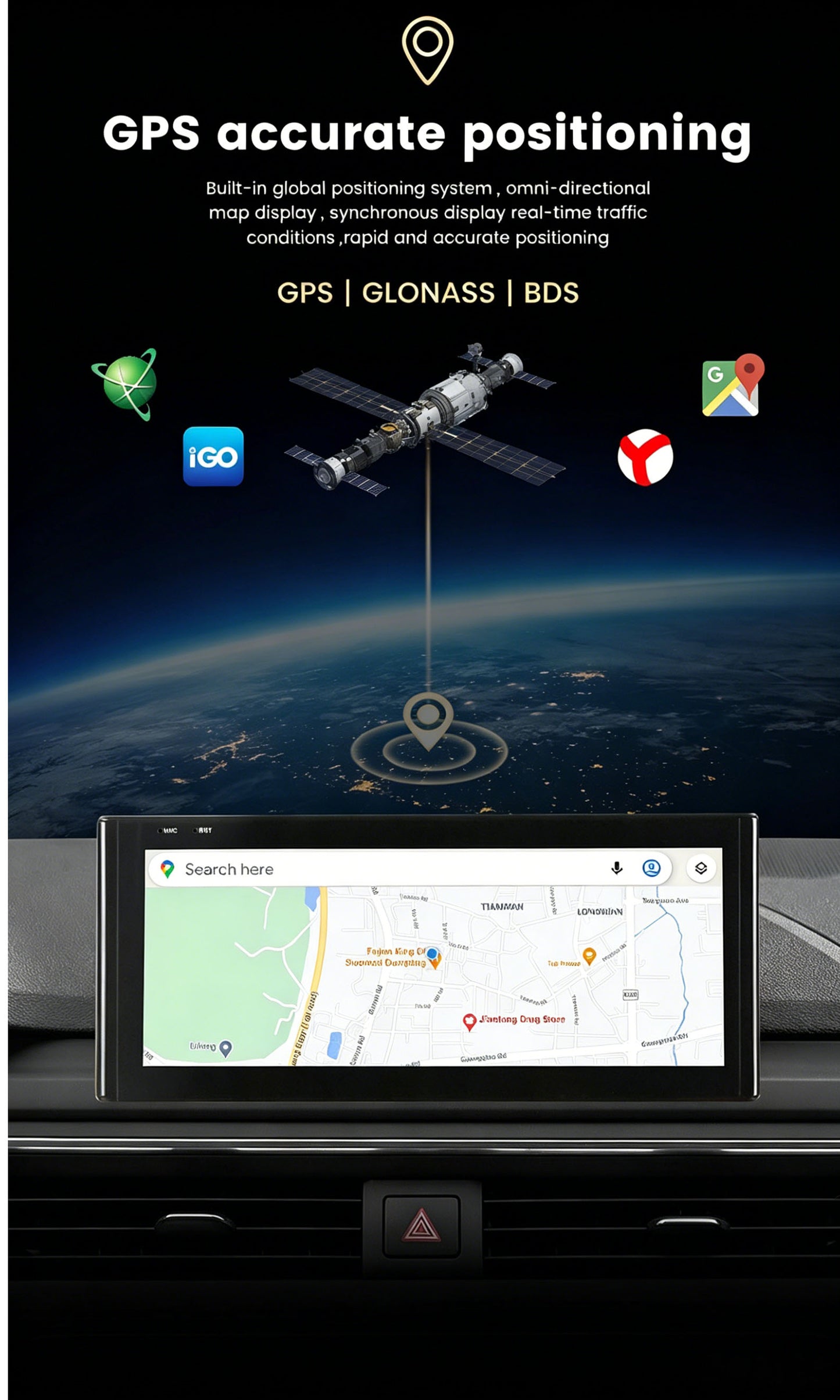 2012–2018 AUDI A6 12.3" Digital Cockpit Android Car Multimedia IPS Touchscreen, OEM Style