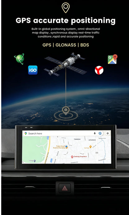 2012–2018 AUDI A6 12.3" Digital Cockpit Android Car Multimedia IPS Touchscreen, OEM Style