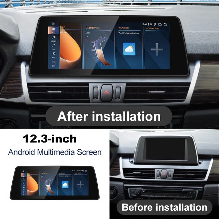 OEM Look Digital Cockpit Compatible with BMW 2 Series (2013-2021) - 12.3-inch touchscreen + Wireless CarPlay