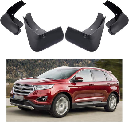 Ford Edge Mud Flaps, Car Mudguard Fender Splash Guards for 2015-2024 Ford Edge SE/SEL/Titanium