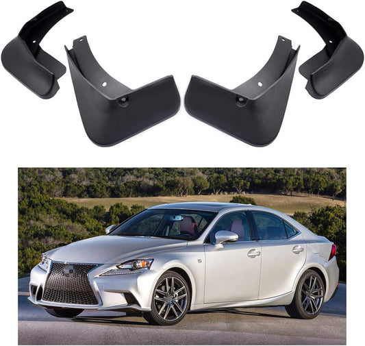Lexus IS Mud Flaps (2014-2020), OEM Style Car Mudguard Fender Splash Guard